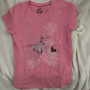 roxy girls t shirt